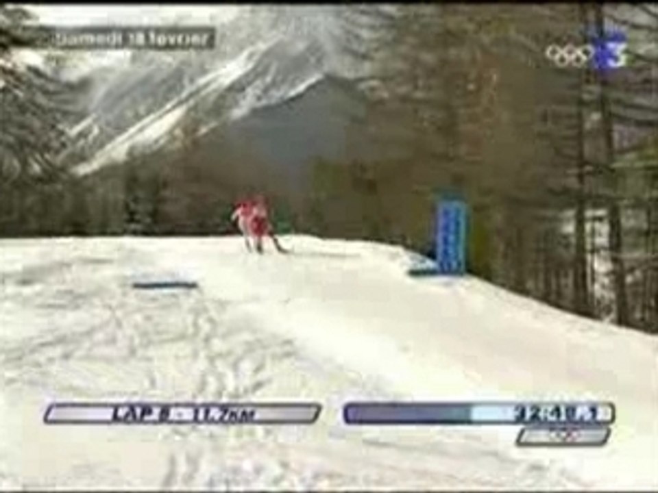 Biathlon poursuite JO