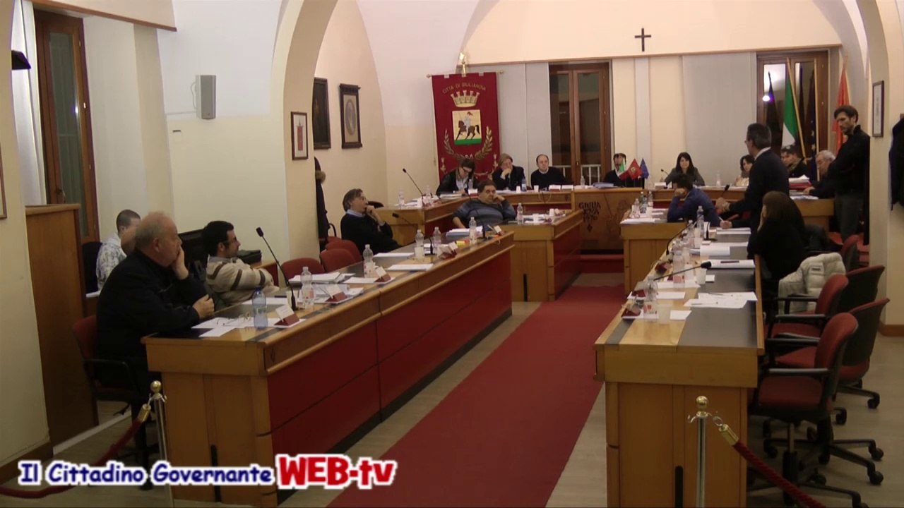 Consiglio comunale 10 febbraio 2014 punto 12 schema di transazione contenzioso hotel Cristallo intervento Andrenacci