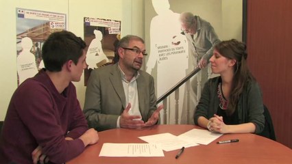 Deux volontaires ITW François Chérèque 4/5