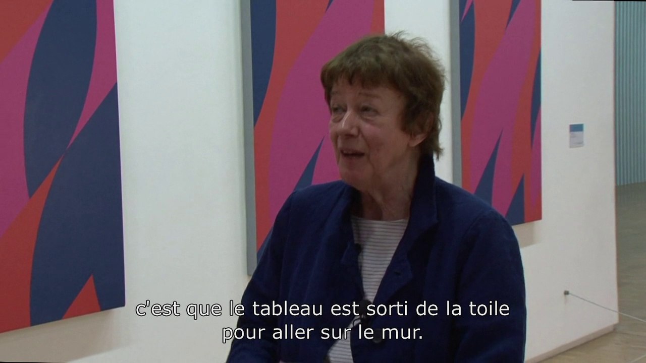 Bridget Riley - Red with Red Triptych | Paroles d'artistes (EN/FR)