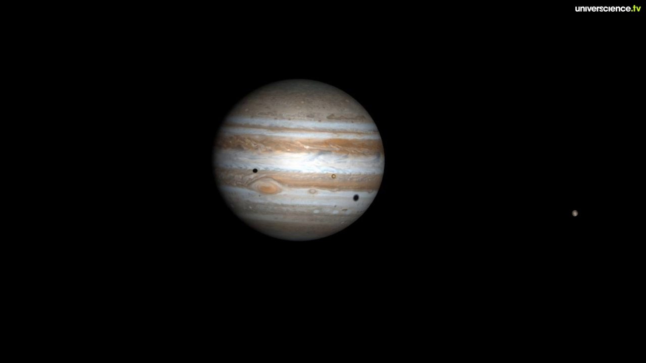 Double éclipse sur Jupiter