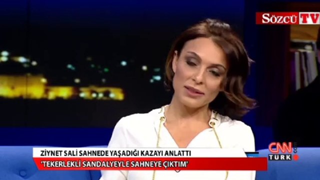 'Tekerlekli sandalyeyle sahneye çıktım'