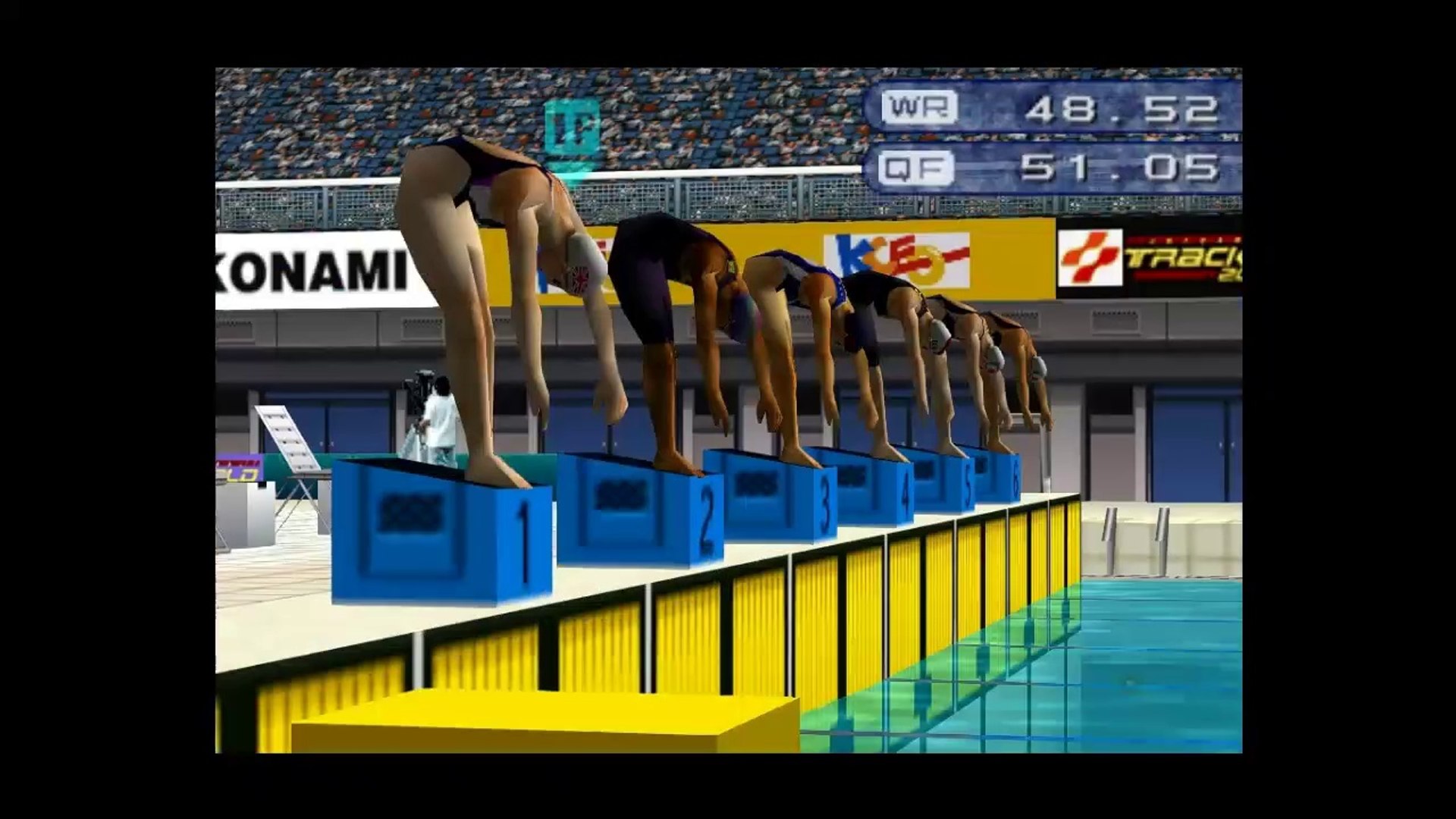 International Track And Field 2000 - 100m Freestyle (N64)
