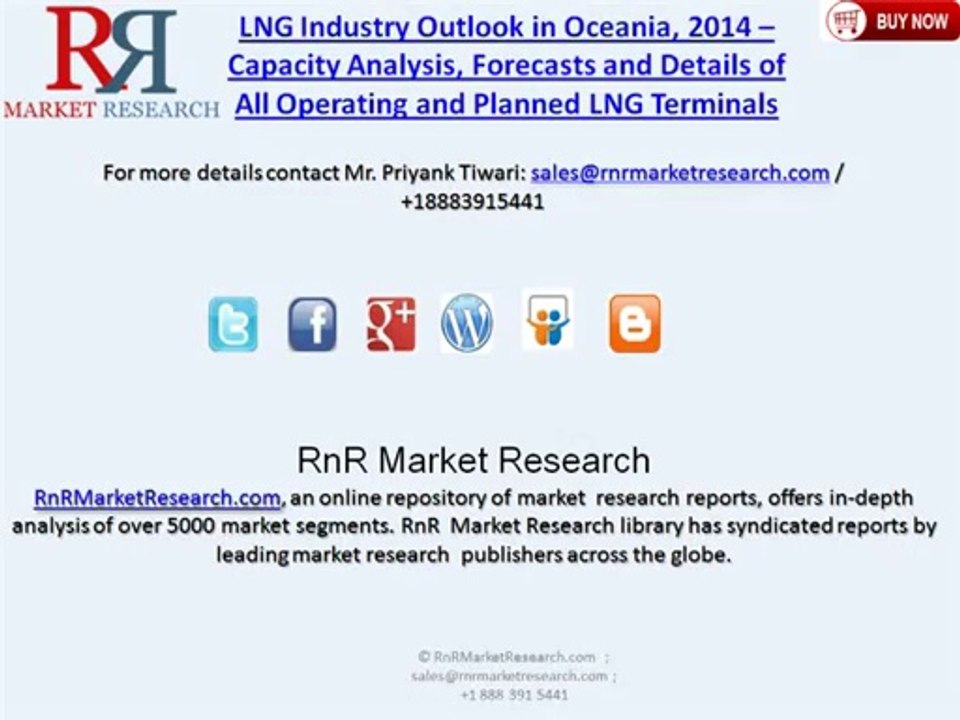 Oceania LNG Industry 2014