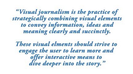 Что такое визуальная журналистика