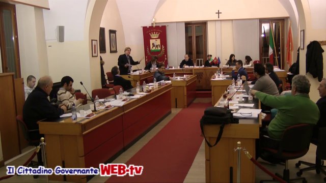 Consiglio comunale 10 febbraio 2014 punti 8 e 9 modifiche regolamenti entrate e tarsu intervento Vanni