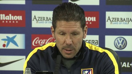 Simeone alaba la actuación de Diego Costa con España
