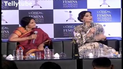 Sonam Kapoor Announces 3'rd L'Oréal Paris Femina Women Awards 2014