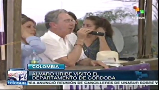 Córdoba, Colombia, bastión electoral de Alvaro Uribe
