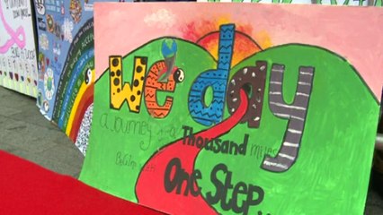 Ellie Goulding, Clive Owen and Cressida Bonas attend We Day