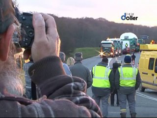 4-5 Mars 14 Un  convoi très exceptionnel  traverse l'Alsace