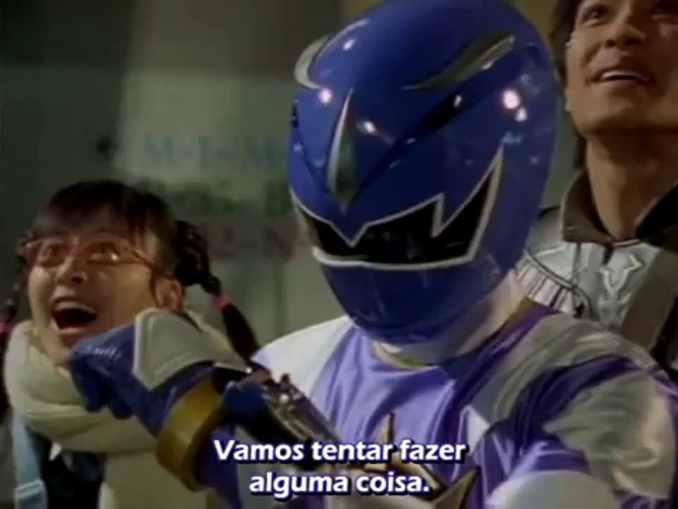 Abaranger (Teste de voz) Abare Blue