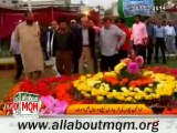 MQM public representatives attend flower exhibition in Shah Faisal Town Karachi