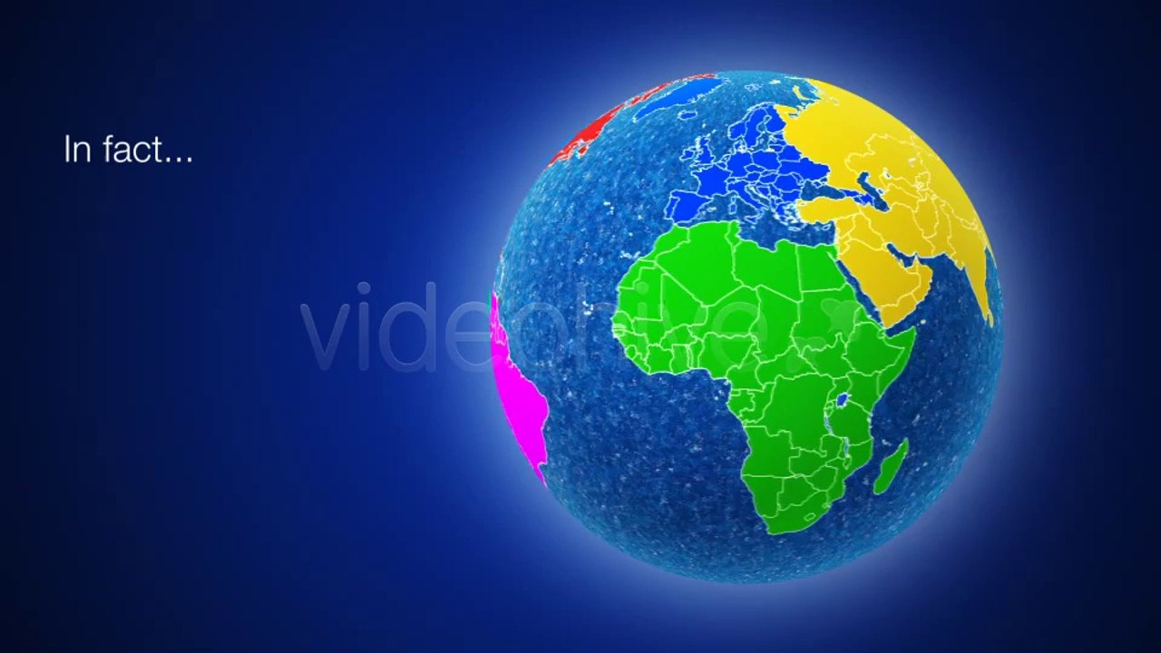 Geopolitical World Map