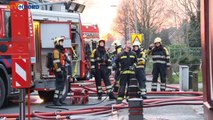 Forse schade door uitslaande brand in woning Sebaldeburen - RTV Noord