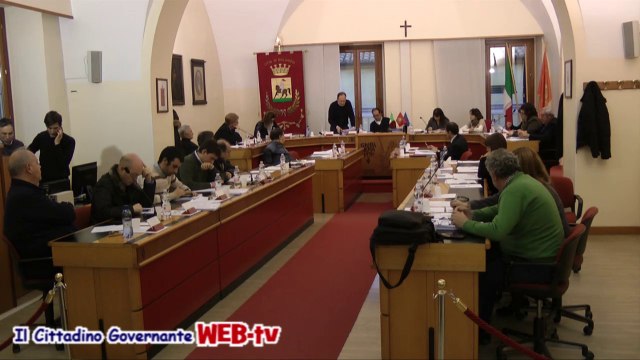 Consiglio comunale 10 febbraio 2014 punto 1 ODG ampliamento cimitero intervento Filipponi