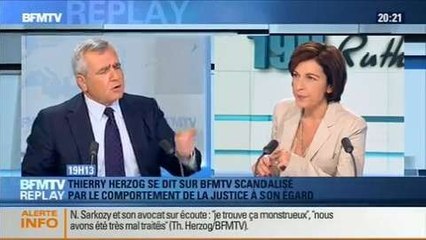 BFMTV Replay: Thierry Herzog se dit scandalisé par le comportement de la justice à son égard - 07/03