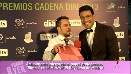 Carlos Rivera- Entrevista CyLTV- Premios Dial- 7-3-2014