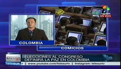 Descargar video: Colombia: voto en blanco, tendencia al alza en elecciones legislativas