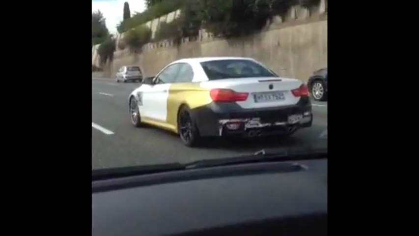 Exclu Turbo.fr : vidéo de la BMW M4 Cabriolet
