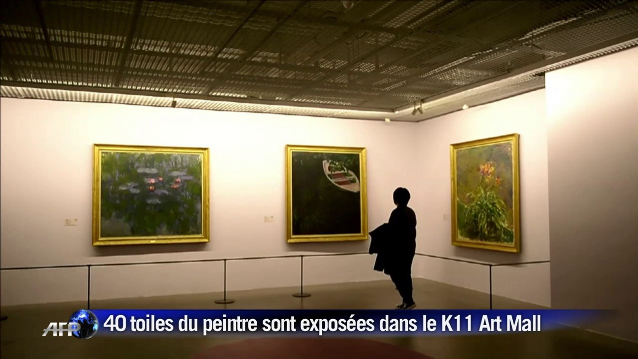 Des "Nymphéas" de Monet exposés à Shanghai
