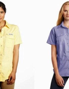 Super Cute Columbia Women's Bonehead Short Sleeve Shirt Review!