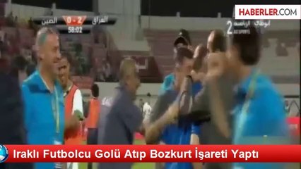 Iraklı Futbolcu Golü Atıp Bozkurt İşareti Yaptı