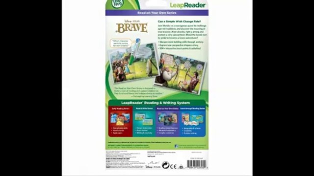 Cheap LeapFrog LeapReader Book Disney Pixar Brave Works With Tag
