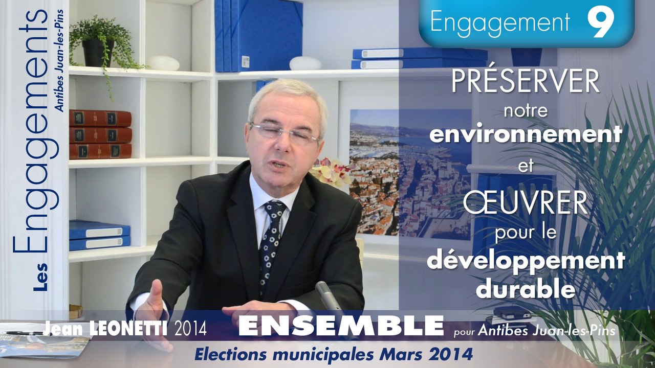 Engagement N°9 pour Antibes Juan-les-Pins