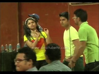 Amazing dance moves by Ravi Dubay during holi celebration rehersal