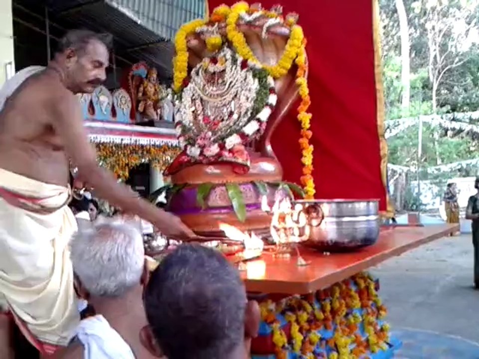 Pathum Thirumala Temple, aaraattu.3-3-2014.