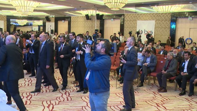 15.02.2014 - TÜMSİAD Ankara Şube Konferans - Plaket ve Rozet Töreni