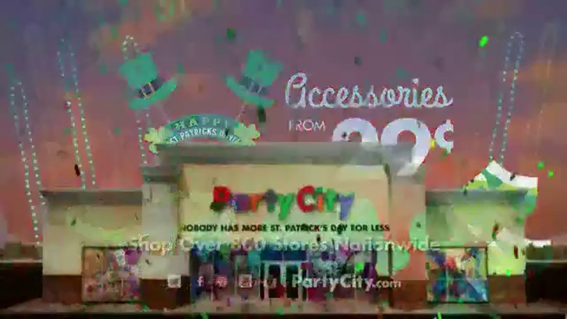 ⁣St. Patrick's Day 2014 - Party City TV Commercial