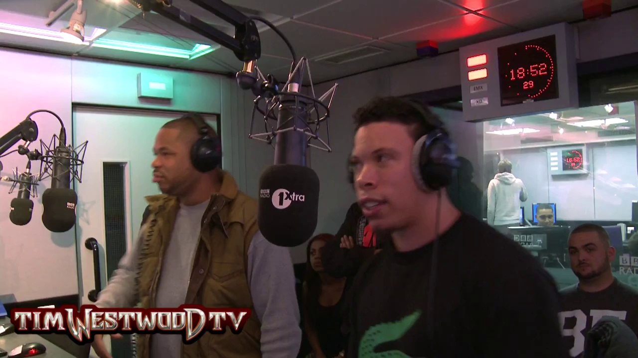 Xzibit & Demrick "Red Nation" Freestyle @ BBC Radio 1 Xtra "The Tim Westwood Show", 10-18-2011
