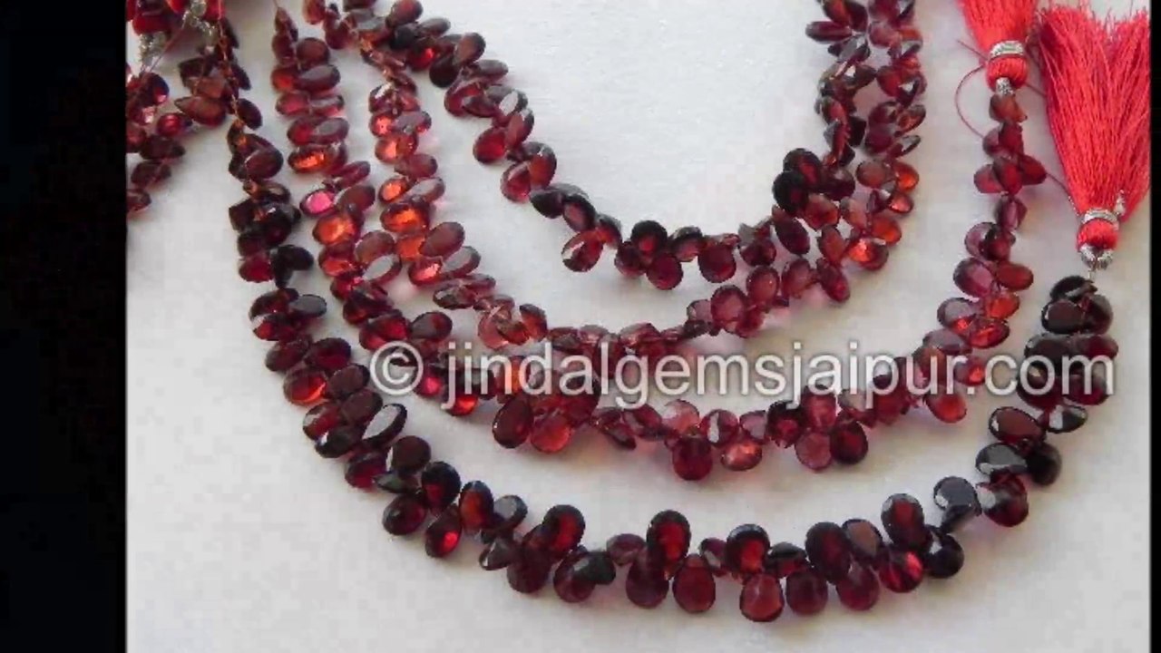 Red Garnet Beads Wholesale Manufacturer Exporter
