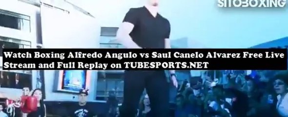 Watch Angulo vs Canelo Alvarez Free Live Stream on Wrestletube.Net