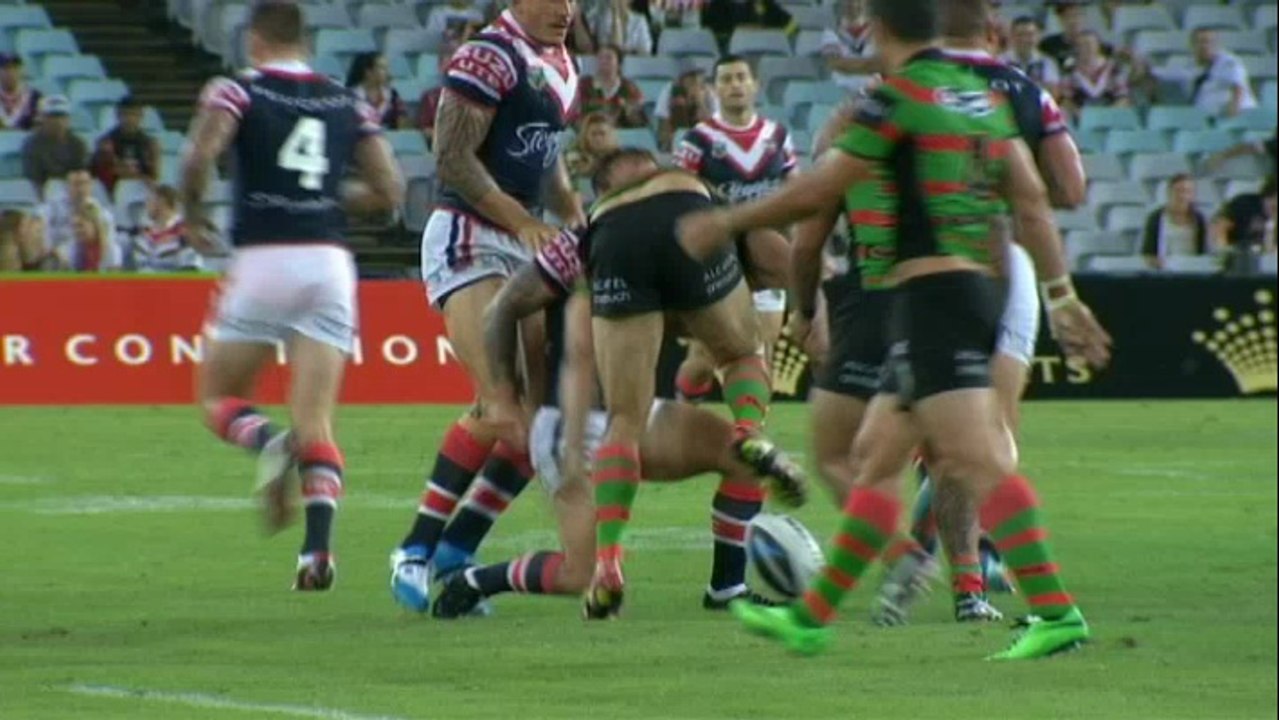 rabbitohs vs roosters round 1 2014 nrl