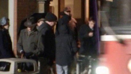 Robert Pattinson on the set of LIFE in Toronto (Part 2)