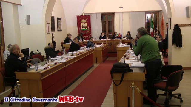 Consiglio comunale 10 febbraio 2014 punto 3 mozione ex ufficio registro intervento Francioni