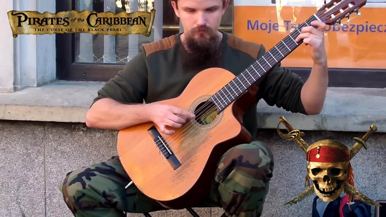 Mariusz Goli - Pirates des Caraïbes : The Black Pearl (Guitare Cover)