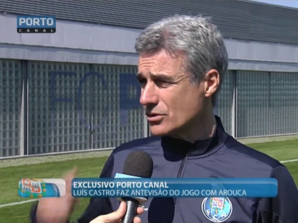 Luís Castro faz antevisão do jogo com o Arouca