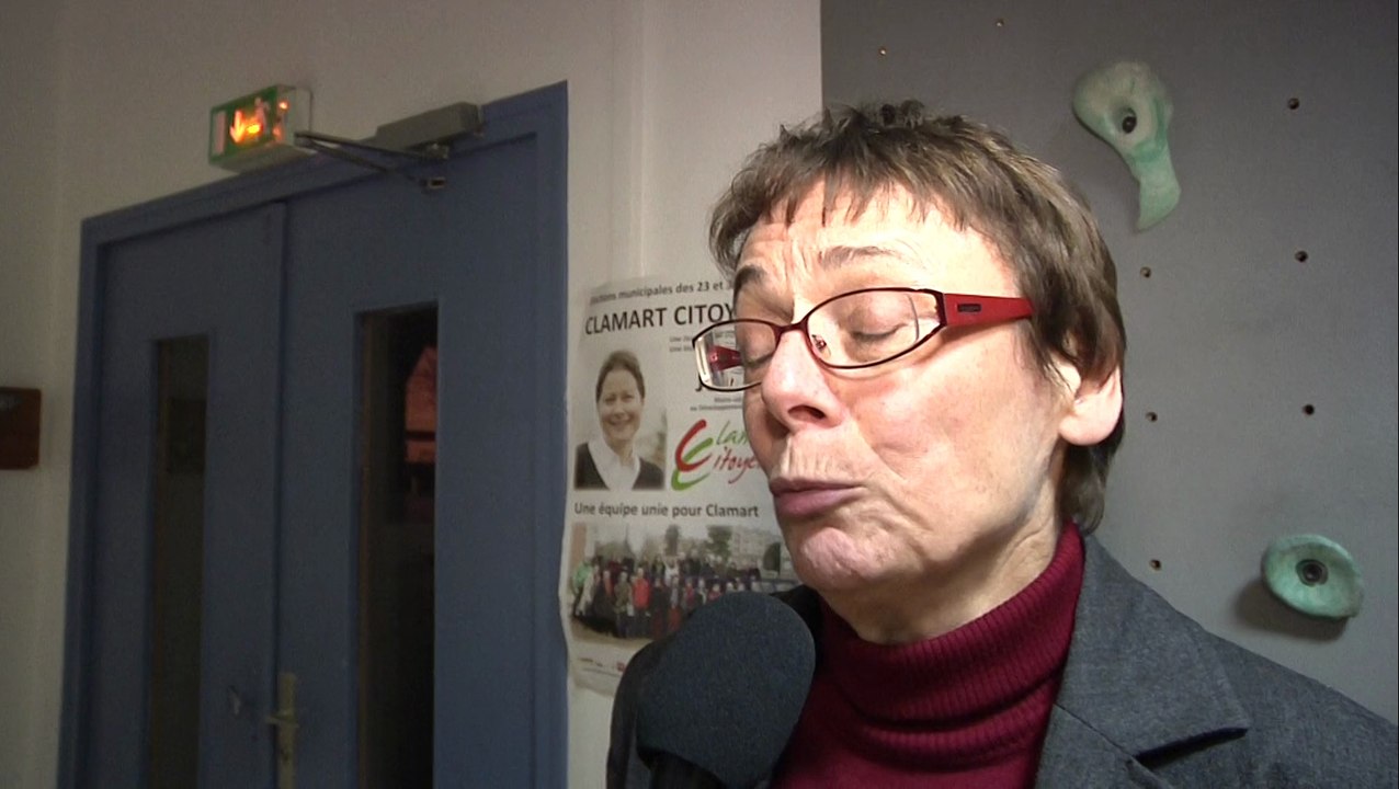 Martine Billard soutient "Clamart Citoyenne", contre l'austérité gouvernementale