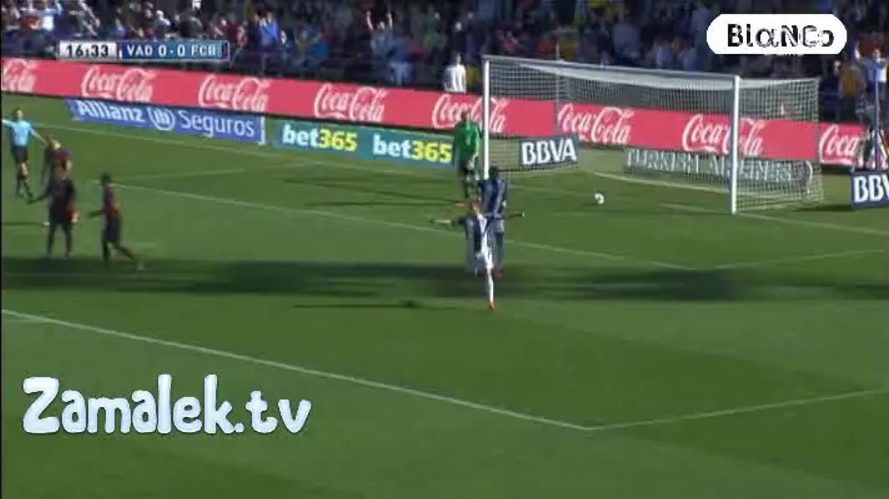 هدف فوز بلد الوليد على برشلونه الدوري الاسباني