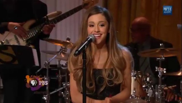 ARIANA GRANDE I Have Nothing (by Whitney Houston) Live at the White House 07/03/2014.