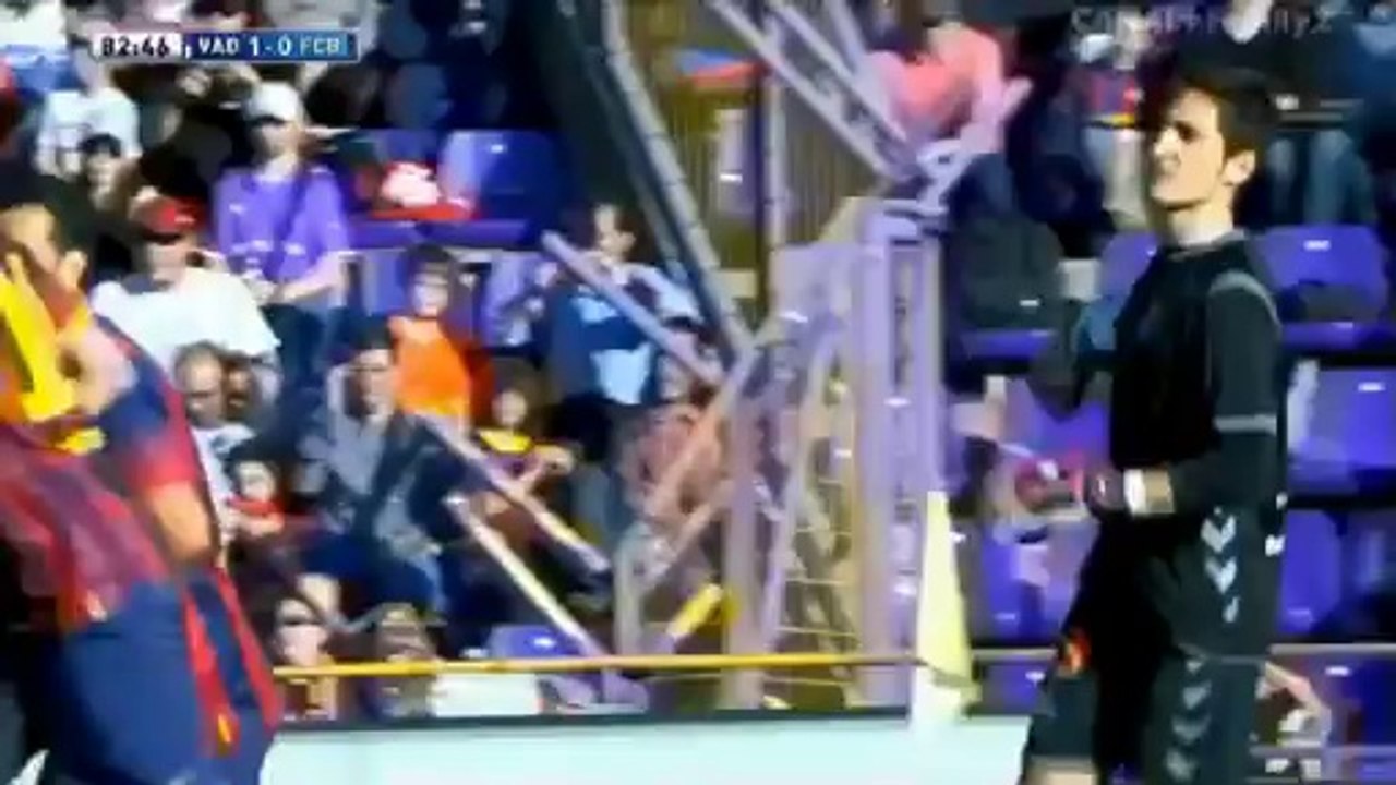 Real Valladolid - FC Barcelona 1-0 All Goals & Highlights (08.03.2014)