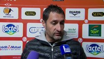 Conférence de presse Stade Lavallois - CA Bastia (2-0) : Denis ZANKO (LAVAL) - Stéphane ROSSI (CAB) - 2013/2014