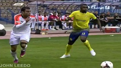 هدف الشباب الثاني على النصر كأس الملك 2014 دور ال 16