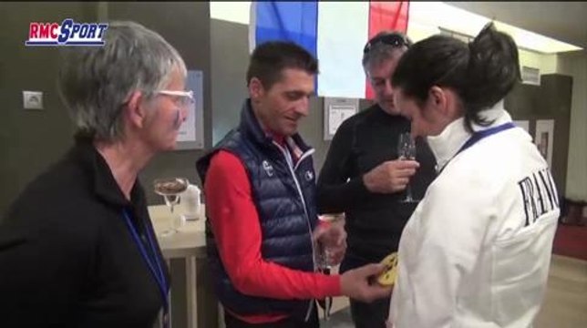 Jeux paralympiques / Sotchi : Marie Bochet présente sa médaille d'or - 08/02