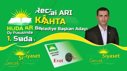 Kahta Hüda Par Belediye Başkan Adayı RECAİ ARI