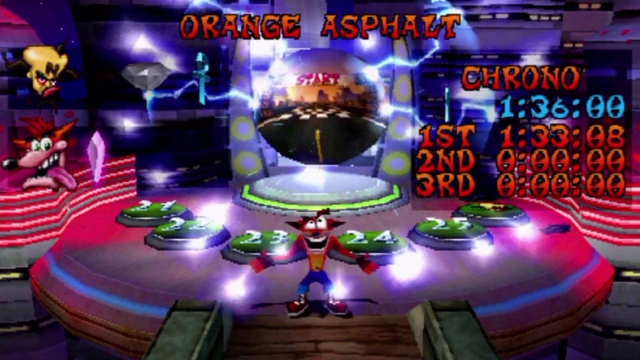 Crash Bandicoot 3 : Warped - Episode #15 : "Les Contre-la-montre de la 5ème zone-temps."